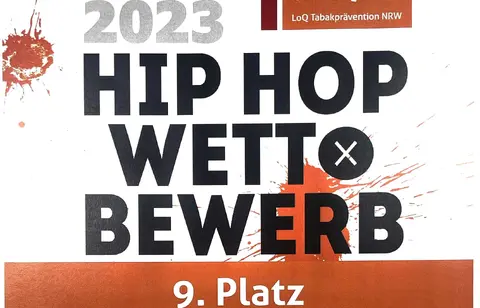 Hip-Hop Projekt belegt 9. Platz in NRW